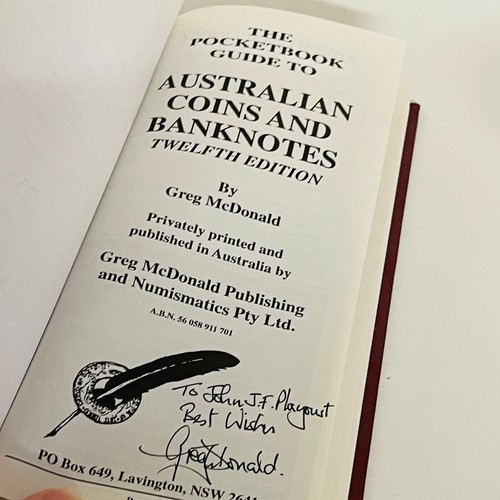 The Pocket Guide to Australian Coins & Banknotes (HC) Insiders Club Signed x 7 - Picture 17 of 17