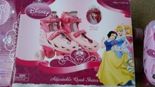 Disney Princess Adjustable Skates sz 10-11-12-13 Four wheels 