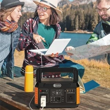 Flashfish P60 Portable Power Station 520Wh Solar Generator AC/DC Power Supply