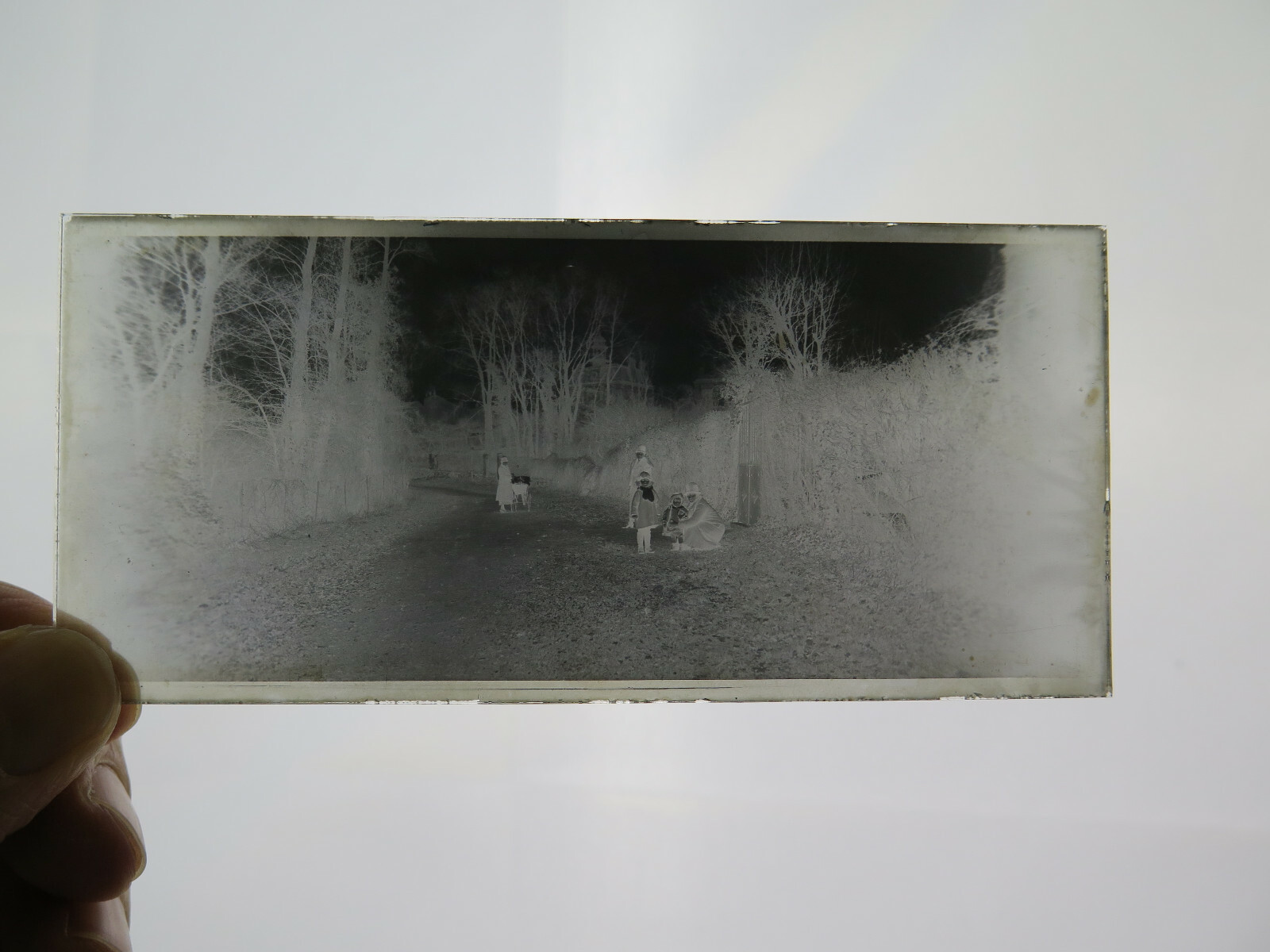14 Antique Negative Photo On Glass Photo Ancient France Years 30 BM56S9
