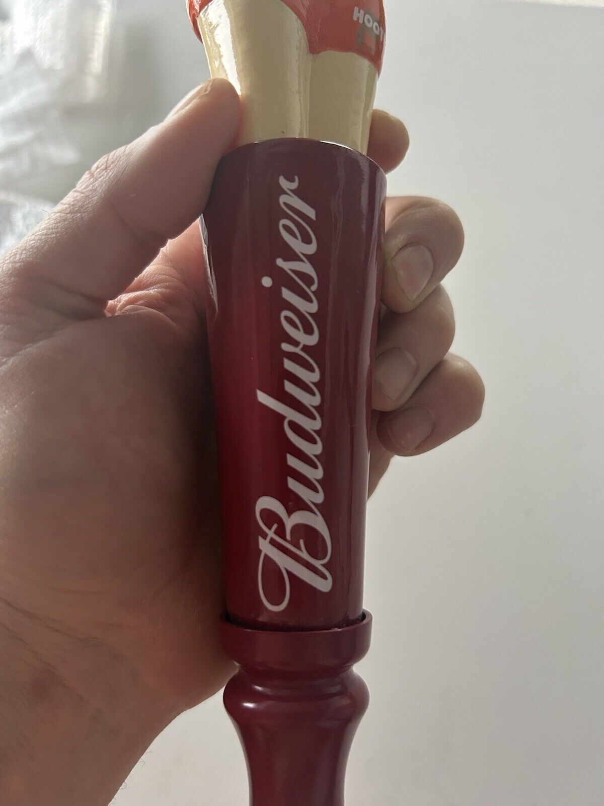 Budweiser Hooters Beer Tap Handle Sexy Waitress Rare