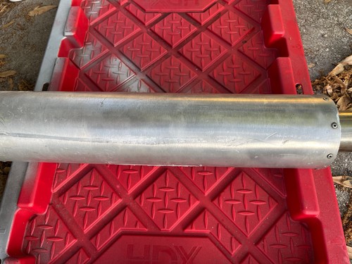 Honda CBR900RR Muzzy exhaust can