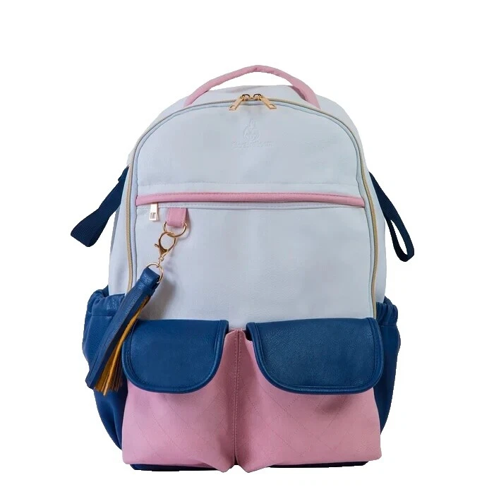 Bolsas de pañales de cuero blanco