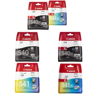 Canon 540 541 540xl 541xl Schwarz Tricolor Druckerpatrone Fur Pixma Mg2150 Ebay