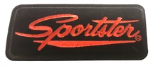 Harley Davidson sportster iron on sew On 4.0 x 2 inch patch new