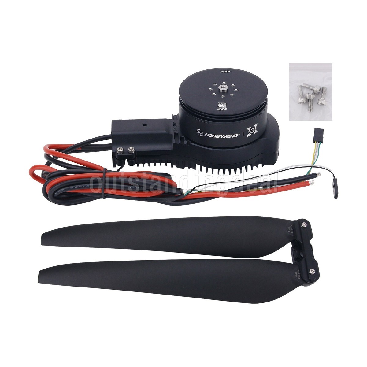 モーダ　170TVボード Hobbywing X6 Plus Power Kit CW Drone Motor with 2480 Propeller for