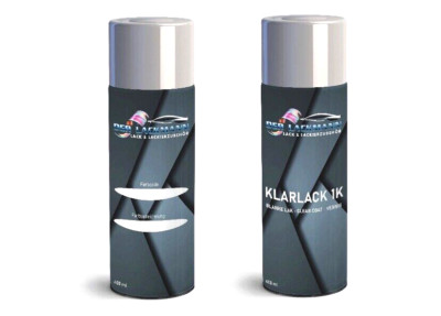 Autolack Spraydose Set für VW,AUDI LB5N INDIGOBLAU PERL B5N+Klarlack 2x400ml