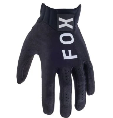 FOX RACING Fox Handschuhe Fahrrad MTB MX Ebike Leicht Langfinger Flexair Schwarz Gr. S