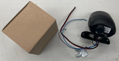 NOS OMEGA AU-74M Universal Car Alarm 6-Multi Tone Siren Back-Up Battery 12V