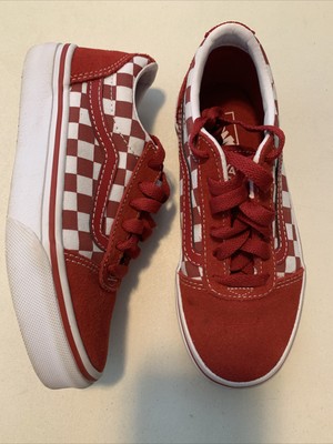 vans red checkered shoes
