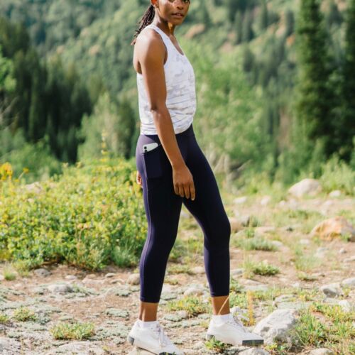 ZYIA • Navy Pocket Brilliant Hi Rise 7 