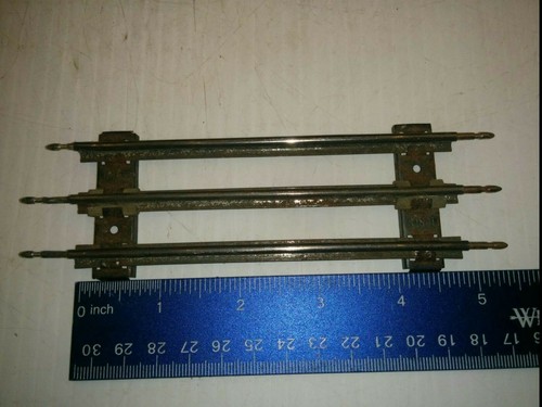 VTG LIONEL O GAUGE 3 RAIL TRAIN TRACKS: 35-CURVED 30-8-3/4 & 4-4-3/4" STRAIGHT - Picture 5 of 9