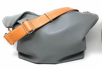 Hobo Backpack Purse Faux Vegan Leather Antitheft Lightweight Shoulder Bag