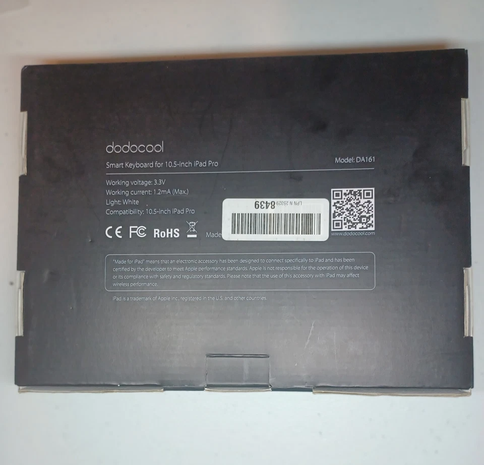 Smart Keyboard Case For iPad Air 3rd Gen, Ipad Pro  10.5" dodocool - Image 2 of 2