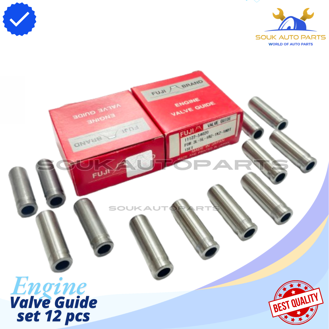 ハウ 11122-54020 ENGINE VALVE GUIDE 1HZ 1HD-T SET OF 12 For Toyota
