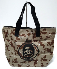 A Bathing Ape BAPE x STUSSY Camo Tote Bag November 2013 Mag Free Gift