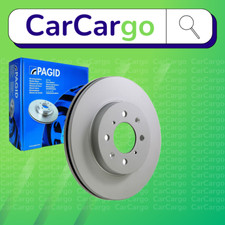 Par de discos de freno delanteros Pagid ventilados para Honda Civic 2.0 i Sport 2001-2005 260 mm