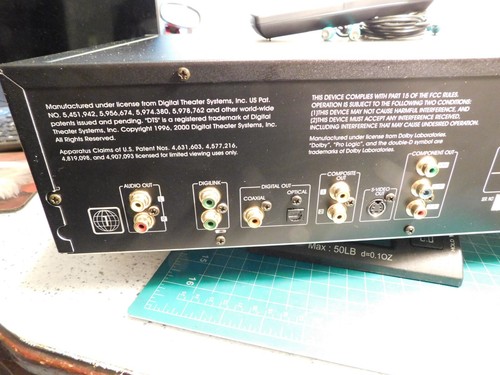 Sherwood Newcastle Progressive Scan Model 768 DVD Player Dolby Digital Audio - Picture 9 of 13