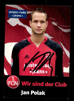 Jan Polak autograph card 1 FC Nuremberg 2005-06 original signed + A 142720