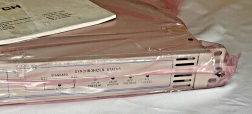 Leitch C ES-3501 Composite Encoding Synchronizer With Mods & Instruction Manual - Picture 4 of 11