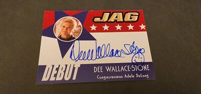 2006 TK Legacy JAG Premiere Edition D26 Dee Wallace-Stone Debut Autograph