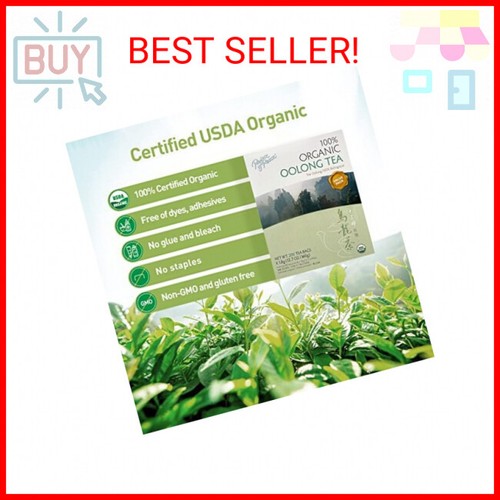 Prince of Peace 100% Organic Tea, BEST VALUE Family Size, 200 Tea Bags (Organic - Picture 2 of 2