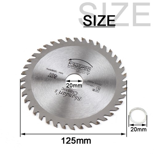 125mm Carbide Circular Saw Blade 4/5 