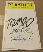 NATHAN LANE SIGNED TRUMBO PLAYBILL 2003 BROADWAY NYC THEATRE