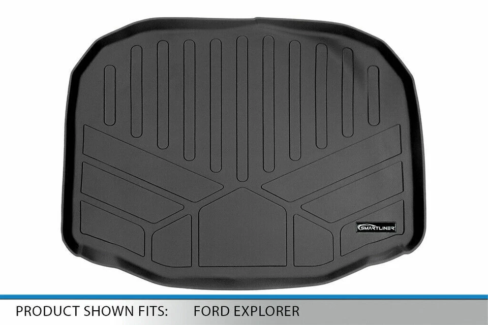 SMARTLINER Custom Fit Cargo Trunk Liner OEM All Weather 2011-2019 Ford Explorer - Изображение 2 из 4
