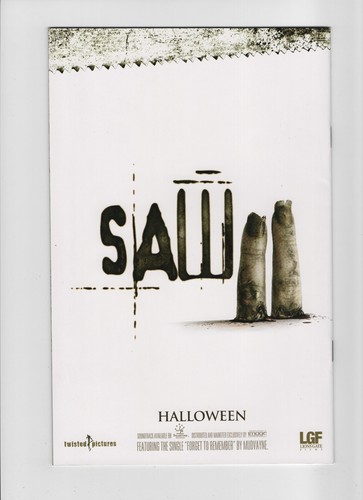 SAW Rebirth #1 2005 1st Appearance of Jigsaw Lions Gate Film IDW Horror Comics - Picture 2 of 2