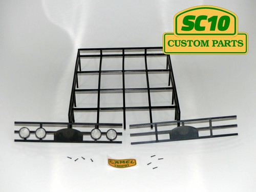 23004 Camel Trophy Dachgepäckträger+Rollcage für 1/10 RCWD Land Rover D90 - Bild 3 von 12