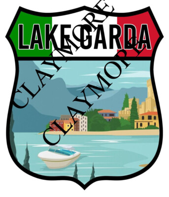 Gardasee Italien Auto Aufkleber Wohnmobil Motorrad LKW Berg