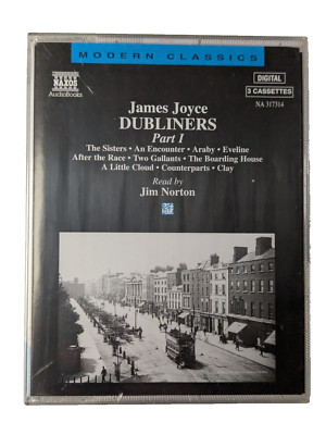 DUBLINERS - PART ONE by JAMES JOYCE (AUDIO CASSETTE) JIM NORTON NEW AND SEALED