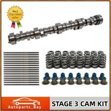Ls Truck Camshaft Kit Stage 3 Cam Springs Seals 7.400 Pushrods 4.8 5.3 6.0 6.2 Ls Truck Camshaft Kit Stage 3 Cam Springs Seals 7.400 Pushrods 4.8 5.3 6.0 6.2