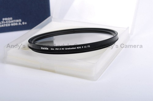 Haida 72mm PRO II MC Soft Graduated ND 0.9 GC-GRAY Glass Neutral Density Filter - Picture 3 of 4