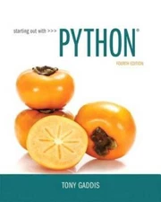 Starting Out with Python (4th Edition) - Paperback By Gaddis, Tony - GOOD