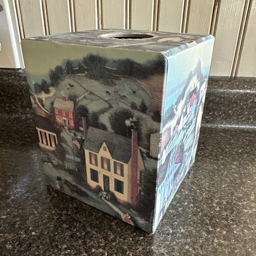 Bob’s Boxes Seaside Pastures Tissue Box Holder - Picture 2 of 9