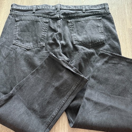 Vintage Faded Glory Regular Fit Denim Punk Jeans Mens - Size 42x30 Black - Picture 5 of 6