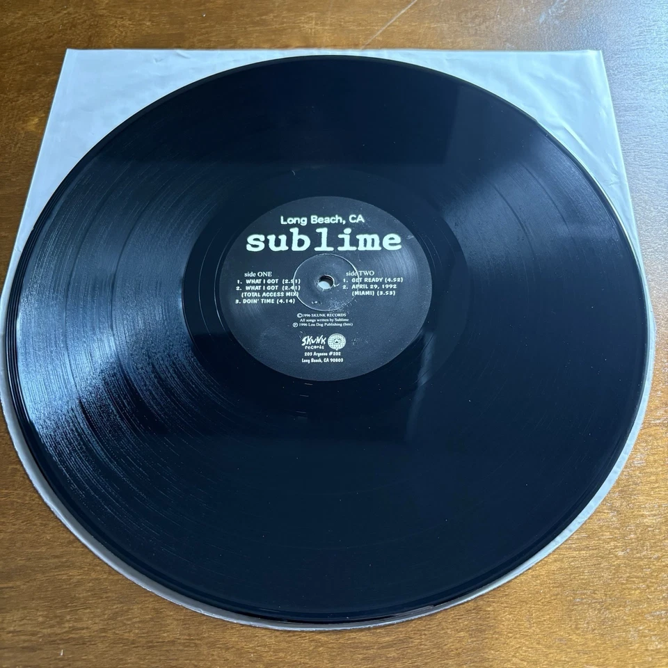 SUBLIME What I Got vinyl 12" single 1996 NM/VG+ Skunk Records - Image 2 of 4