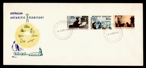 DR WHO 1966 BRITISH ANTARCTIC TERRITORY FDC ROYAL CACHET COMBO R38917