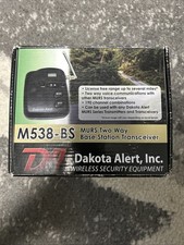 Dakota Alert M538-BS MURS Two Way Base Station Transceiver