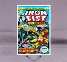 IRON FIST #1 METAL COMIC BOOK COVER SIGN/PRINT 8"x12" C45