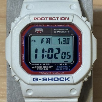 カシオ　G-shock GW-M5610TR 洗浄済み Casio G-Shock GW-M5610TR-7 Maritime Atomic Solar Square Men's