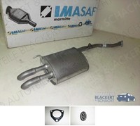 Imasaf ESD Auspuff Endtopf für Rover 800 + Hatchback, EndschalldäMpfer