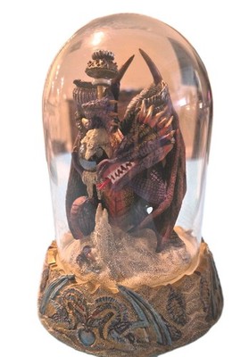 Dragonfate by Michael Whelan and Franklin Mint. Limited Edition,  WITH DOME