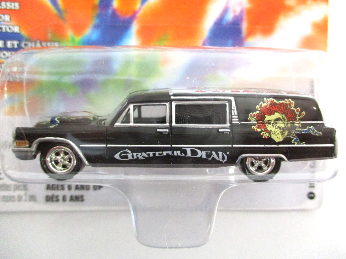 JOHNNY LIGHTNING - GRATEFUL DEAD - 1966 CADILLAC HEARSE - 1/64