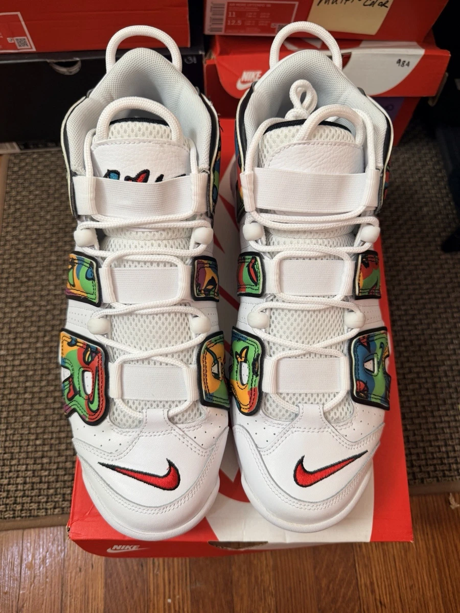 Nike Air More Uptempo Athletic Shoes for Men for Sale