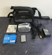 Canon DC100 Camcorder Bundle - Battery AC Charger CDs and Bag Tested Working