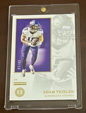2020 Panini Encased Football Gold #65 Adam Thielen #d 9/10 SSP Vikings
