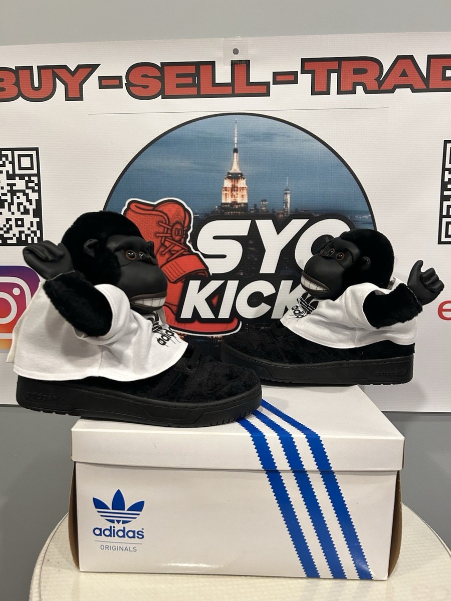 Size 8.5 - Adidas Jeremy Scott Gorilla for sale online | eBay